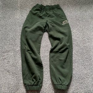 brandy melville boston athletic rosa sweatpants